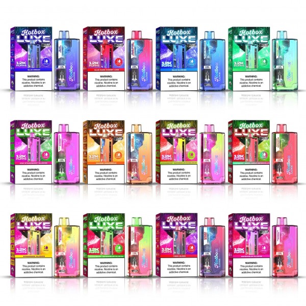 The Puff Brands Hotbox LUXE 12000 Puff Disposable