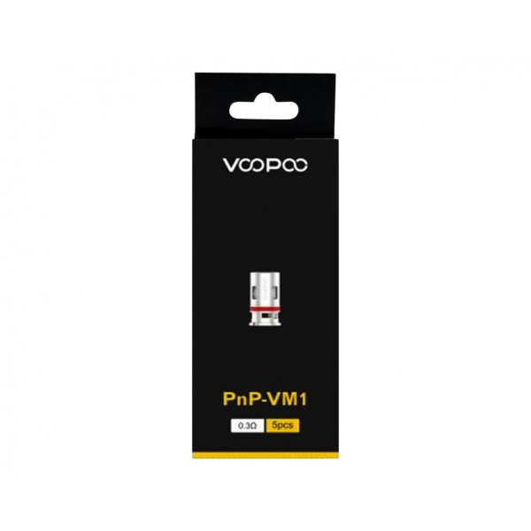 VooPoo PNP-VM1 Mesh 0.3 Replacement Coil 5 Pack