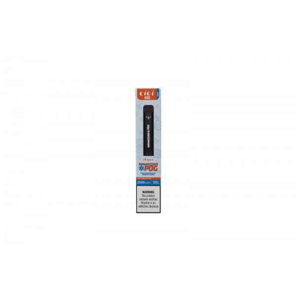 Cigi Ecigara Hawaiian Pog Ice 2500 Puff Disposable Device