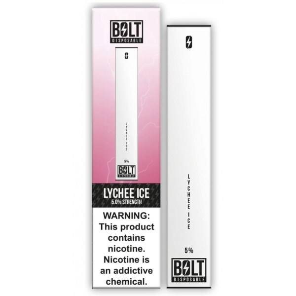 Bolt Disposable Pod System Lychee Ice