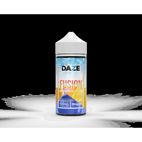7 Daze Fusion Series Lemon Passionfruit Blueberry ICED