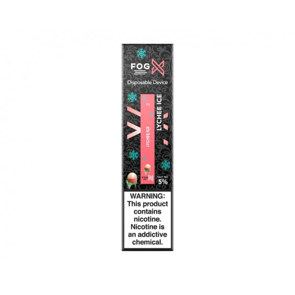 Fog X Vapor Lychee Ice Disposable Device
