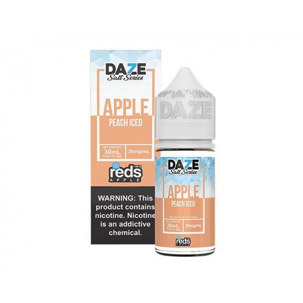 7 Daze Salt Apple Peach Iced