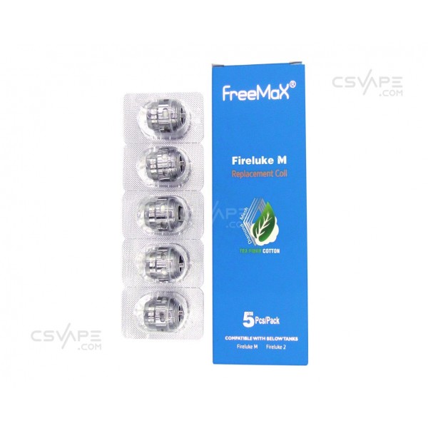 Freemax Fireluke Mesh Replacement Coil, 5 Pack