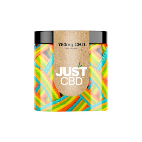 Just CBD, Gummies Ribbons, 750mg