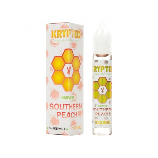Krypted, Harvest Southern Peach, 30ml, 500mg