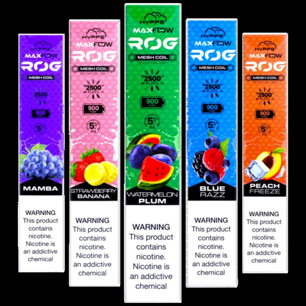 Hyppe Max Flow ROG 5% Disposable Device
