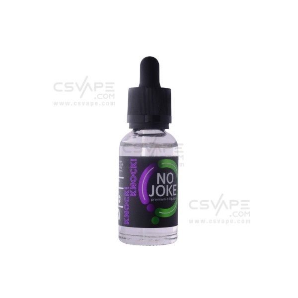 No Joke Premium E-Liquid Knock! Knock!