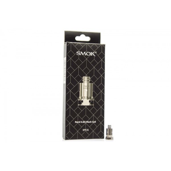 Smok Nord 0.6 Mesh Replacement Coil, 5 Pack