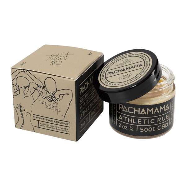 Pacha Mama Athletic Rub, 2 oz, 500mg