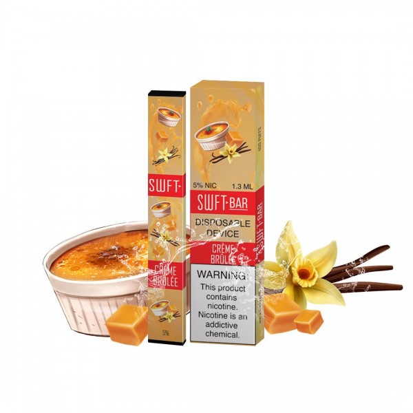 SWFT Bar 5% Disposable Device, Creme Brulee