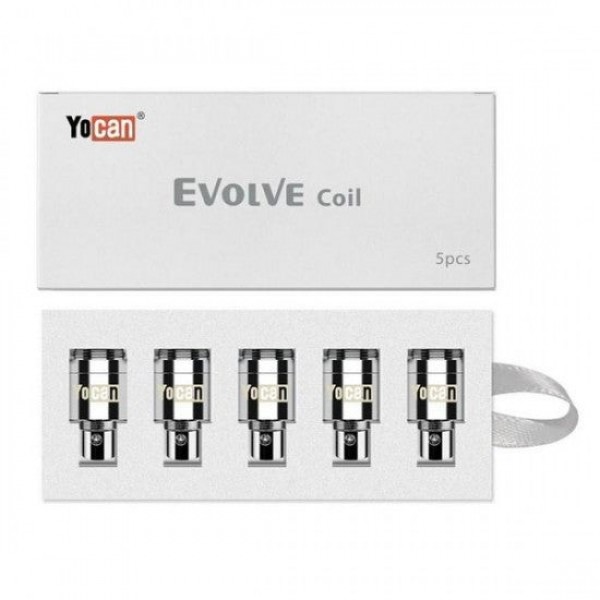 Yocan, Evolve Ceramic Donut Replacement Coils, 5 Pack
